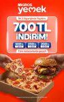 Migros Yemek İndirim İlk Sipariş’e Özel